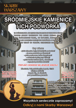 Kamienice i podwórka - plakat